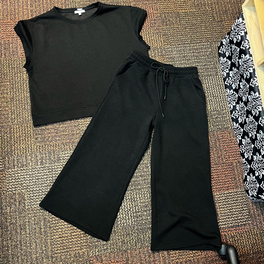 Textured Lounge Set from Gypsy Bottom Boutique, TX